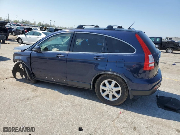 2007 Honda CR-V EX-L with VIN JHLRE48757C111267, listed as a Copart auction lot 52195505 with 293,644 mi miles and Salvage Title. Bid and sale history available at carsss.com. Image 2.