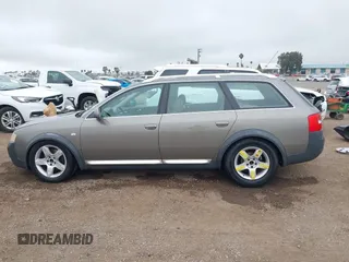 2003 Audi allroad A6 V8 with VIN WA1YD54B83N046581, listed as a IAAI auction lot 41885626 with 80,720 mi miles and . Bid and sale history available at DreamBid. Image 15.