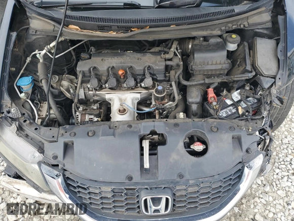 2015 Honda Civic LX with VIN 19XFB2F51FE037237, listed as a Copart auction lot 49031035 with Not Provided miles and Salvage Title. Bid and sale history available at carsss.com. Image 12.
