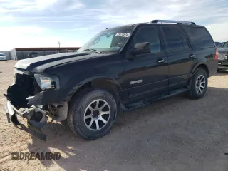2007 Ford Expedition Limited with VIN 1FMFU19577LA49767, listed as a Copart auction lot 85870574 with 213,088 mi miles and Salvage Title. Bid and sale history available at carsss.com. Image 1.