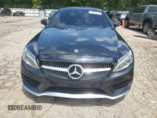 2018 Mercedes-Benz C 300 with VIN WDDWJ4KB6JF704074, listed as a Copart auction lot 57957375 with 97,267 mi miles and Salvage title. Bid and sale history available at DreamBid. Image 5.