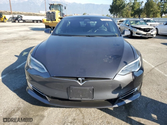 2019 Tesla Model S 100D with VIN 5YJSA1E49KF309865, listed as a Copart auction lot 45184055 with 62351 miles and Salvage Title. Bid and sale history available at carsss.com. Image 5.