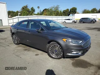 2018 Ford Fusion Titanium with VIN 3FA6P0D95JR188357, listed as a Copart auction lot 55994895 with 123,214 mi miles and Salvage title. Bid and sale history available at DreamBid. Image 4.