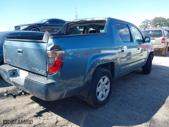 2007 Honda Ridgeline RTS with VIN 2HJYK16467H515261, listed as a IAAI auction lot 41852817 with 182,157 mi miles. Bid and sale history available at carsss.com. Image 4.