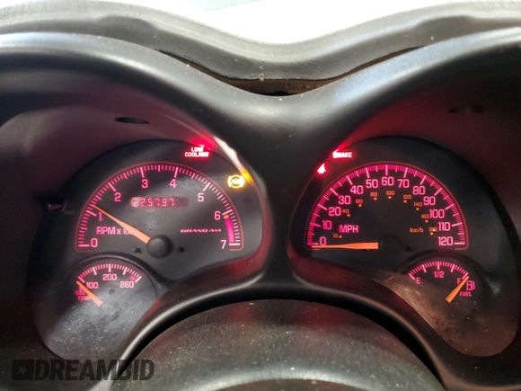 2005 Pontiac Grand Am SE with VIN 1G2NE52E05M101413, listed as a Copart auction lot 85469164 with 225,797 mi miles and Non Repairable. Bid and sale history available at carsss.com. Image 9.