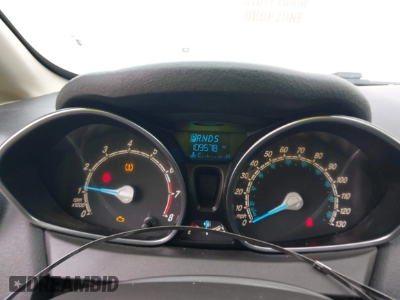 2019 Ford Fiesta SE with VIN 3FADP4EJ7KM159545, listed as a IAAI auction lot 40843810 with 109,578 mi miles. Bid and sale history available at carsss.com. Image 7.
