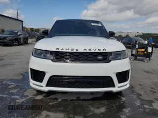2022 Land Rover Range Rover Sport HST with VIN SALWS2RU8NA233592, listed as a Copart auction lot 52373495 with 52,897 mi miles and Salvage title. Bid and sale history available at DreamBid. Image 5.