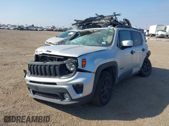 2019 Jeep Renegade Limited with VIN ZACNJAB15KPK17018, listed as a IAAI auction lot 41578297 with 53,640 mi miles and . Bid and sale history available at DreamBid. Image 2.