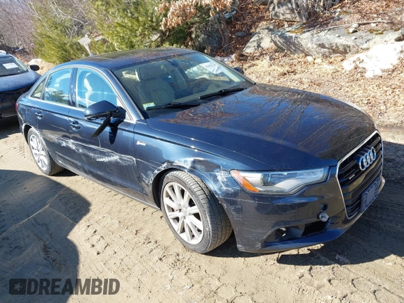 2014 Audi A6 Premium Plus z VIN WAUFGAFC4EN124454, wystawiony jako IAAI lot #41653231 z przebiegiem 145 751 mil mil oraz . Historia ofert i sprzedaży dostępna na DreamBid. Obrazek 1.