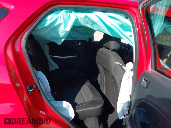 2018 Ford EcoSport SE with VIN MAJ6P1UL3JC209576, listed as a IAAI auction lot 40361996 with 53,984 mi miles. Bid and sale history available at carsss.com. Image 8.