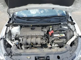 2017 Nissan Sentra SV with VIN 3N1AB7AP6HY363717, listed as a Copart auction lot 61388475 with 76,880 mi miles and Salvage title. Bid and sale history available at DreamBid. Image 11.