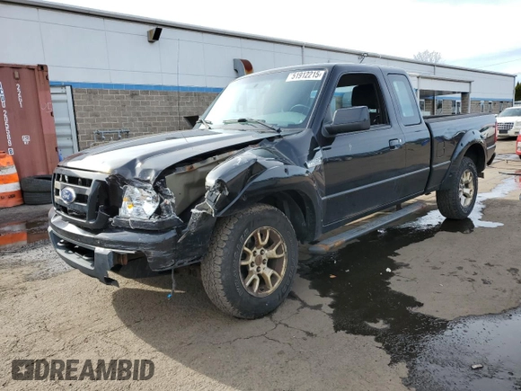 2010 Ford Ranger XLT with VIN 1FTLR4FE2APA54549, listed as a Copart auction lot 51912215 with 153,760 mi miles and Salvage Title. Bid and sale history available at DreamBid. Image 1.