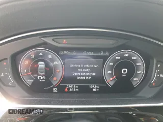 2019 Audi A8 with VIN WAU8DAF89KN011642, listed as a Copart auction lot 57915325 with 27,018 mi miles and Salvage title. Bid and sale history available at DreamBid. Image 9.