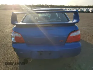 2005 Subaru Impreza Sedan (Natl) WRX STi w/Gold Wheels with VIN JF1GD70695L508401, listed as a Copart auction lot 43025535 with 0 mi miles and Salvage Title. Bid and sale history available at carsss.com. Image 6.