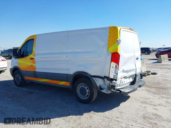 2016 Ford Transit Cargo with VIN 1FTYE1ZM1GKA89091, listed as a IAAI auction lot 41399277 with 137,070 mi miles and . Bid and sale history available at DreamBid. Image 6.