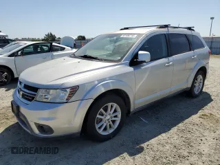 2013 Dodge Journey SXT with VIN 3C4PDDBG5DT615043, listed as a Copart auction lot 53106715 with 116,781 mi miles and Clean Title. Bid and sale history available at DreamBid. Image 1.