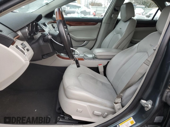 2012 Cadillac CTS with VIN 1G6DG8E50C0146146, listed as a Copart auction lot 81667494 with 156,442 mi miles and Salvage Title. Bid and sale history available at DreamBid. Image 7.