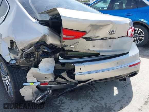 2015 Kia Cadenza Premium z VIN KNALN4D73F5173890, wystawiony jako IAAI lot #41829856 z przebiegiem 96 812 mil mil oraz . Historia ofert i sprzedaży dostępna na DreamBid. Obrazek 6.