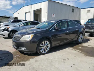 2012 Buick Verano with VIN 1G4PP5SK7C4190135, listed as a Copart auction lot 48764955 with 121,681 mi miles and Salvage Title. Bid and sale history available at carsss.com. Image 1.