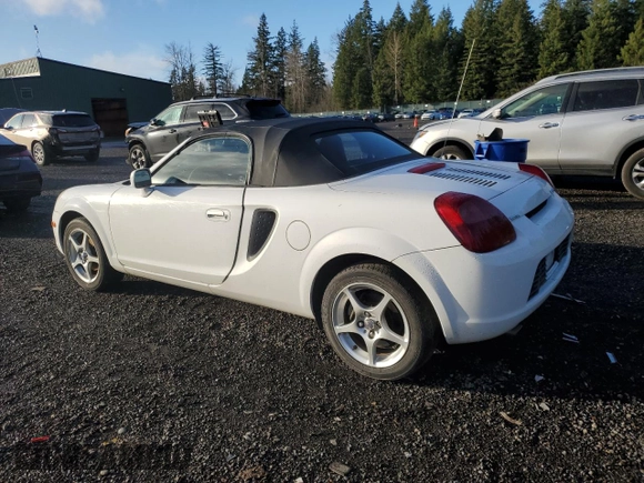 2002 Toyota MR2 z VIN JTDFR320720050590, wystawiony jako Copart lot #46651395 z przebiegiem 155 998 mil mil oraz Szkoda całkowita • Salvage title. Historia ofert i sprzedaży dostępna na DreamBid. Obrazek 2.