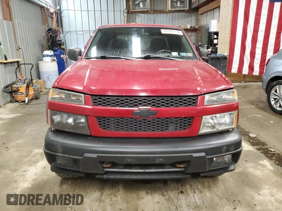 2005 Chevrolet Colorado LS Z71 with VIN 1GCDT196358217671, listed as a Copart auction lot 46320715 with 101,896 mi miles and Salvage title. Bid and sale history available at DreamBid. Image 5.