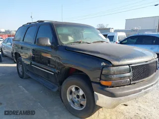 2003 Chevrolet Tahoe LT with VIN 1GNEC13Z13J239642, listed as a IAAI auction lot 41777802 with 1 mi miles. Bid and sale history available at carsss.com. Image 1.