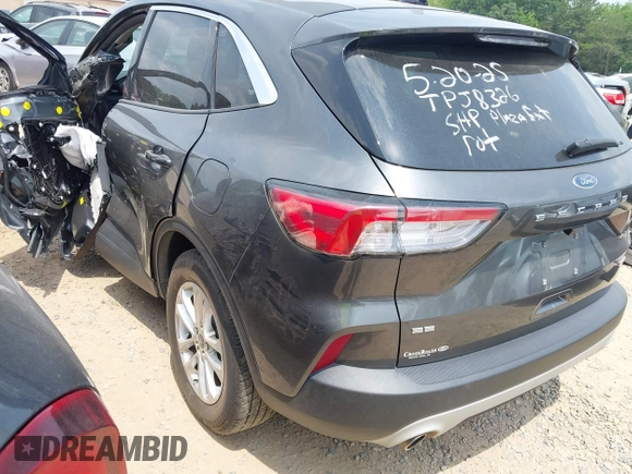 2020 Ford Escape SE with VIN 1FMCU0G69LUA67782, listed as a IAAI auction lot 42399963 with 80,372 mi miles and . Bid and sale history available at DreamBid. Image 3.