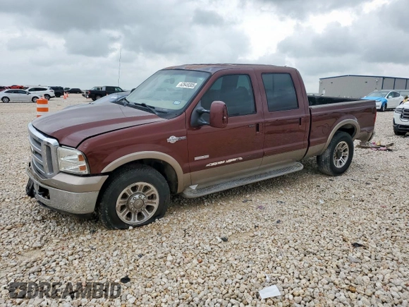 2005 Ford F-250 XL with VIN 1FTSW20PX5ED11526, listed as a Copart auction lot 62649305 with 253,294 mi miles and Salvage title. Bid and sale history available at DreamBid. Image 1.