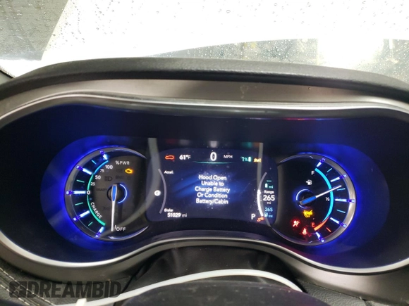 2021 Chrysler Pacifica Hybrid Limited с VIN 2C4RC1S78MR507416, выставлен на аукционе Copart как лот 49096925 с пробегом 51 029 миль миль и Списание • Salvage title. История ставок и продаж доступна на DreamBid. Изображение 9.