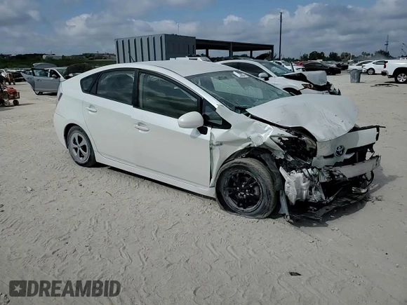 2015 Toyota Prius Four with VIN JTDKN3DU6F0399322, listed as a Copart auction lot 53353055 with 0 mi miles and Salvage Title. Bid and sale history available at carsss.com. Image 11.