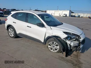 2020 Ford Escape S with VIN 1FMCU0F60LUA31383, listed as a Copart auction lot 49265985 with 96,728 mi miles and Salvage Title. Bid and sale history available at carsss.com. Image 4.