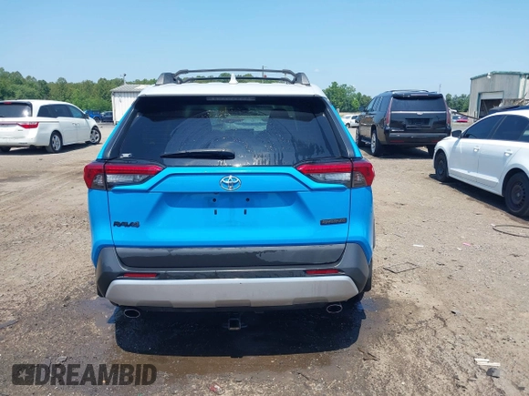 2019 Toyota RAV4 Adventure with VIN 2T3J1RFV4KW034658, listed as a IAAI auction lot 42597706 with 266,949 mi miles and . Bid and sale history available at DreamBid. Image 16.