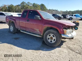 2005 GMC Canyon SLE Z71 with VIN 1GTDT196758102670, listed as a Copart auction lot 83826734 with 91,979 mi miles and Salvage Title. Bid and sale history available at carsss.com. Image 4.