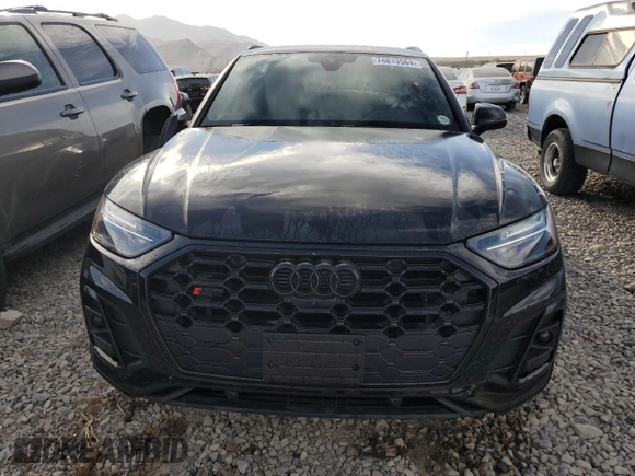 2023 Audi SQ5 Premium Plus with VIN WA1B4AFY8P2145974, listed as a Copart auction lot 74813564 with 15,394 mi miles and Salvage Title. Bid and sale history available at carsss.com. Image 5.