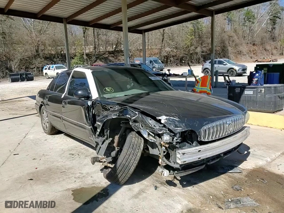 2005 Buick Park Avenue Ultra with VIN 1G4CU541154108432, listed as a Copart auction lot 47444015 with 129,042 mi miles and Salvage Title. Bid and sale history available at carsss.com. Image 10.