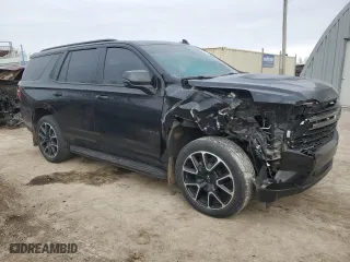 2022 Chevrolet Tahoe RST with VIN 1GNSKRKD7NR282297, listed as a Copart auction lot 41962345 with 60,720 mi miles and Salvage Title. Bid and sale history available at carsss.com. Image 4.