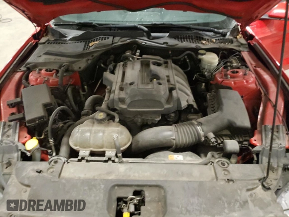 2016 Ford Mustang EcoBoost with VIN 1FA6P8TH3G5206566, listed as a Copart auction lot 62368485 with 92,215 mi miles and Salvage title. Bid and sale history available at DreamBid. Image 11.