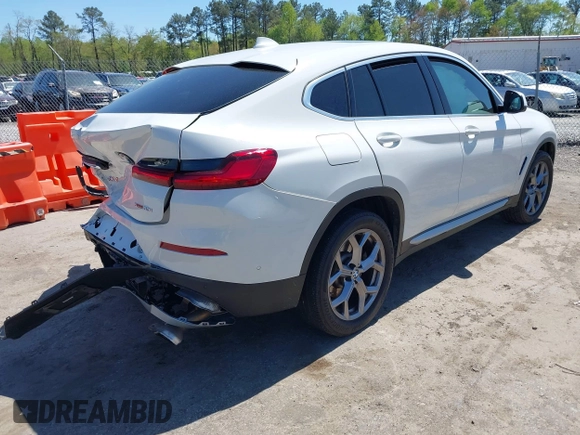 2023 BMW X4 xDrive30i with VIN 5UX33DT0XP9R92675, listed as a IAAI auction lot 42065113 with Not provided miles and . Bid and sale history available at DreamBid. Image 4.