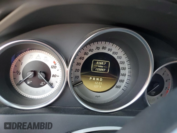 2012 Mercedes-Benz C 250 Sport with VIN WDDGF4HB6CR214751, listed as a Copart auction lot 61271155 with 133,097 mi miles and Clean title. Bid and sale history available at DreamBid. Image 9.