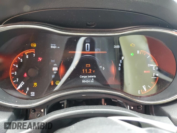 2019 Dodge Durango R/T with VIN 1C4SDHCT3KC582145, listed as a Copart auction lot 49098955 with 86,424 mi miles and Salvage title. Bid and sale history available at DreamBid. Image 9.