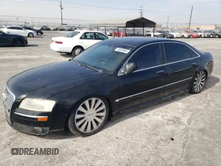 2007 Audi A8 4.2L z VIN WAUMV44E97N003506, wystawiony jako Copart lot #74622924 z przebiegiem 165 248 mil mil oraz Tytuł czysty. Historia ofert i sprzedaży dostępna na DreamBid. Obrazek 1.