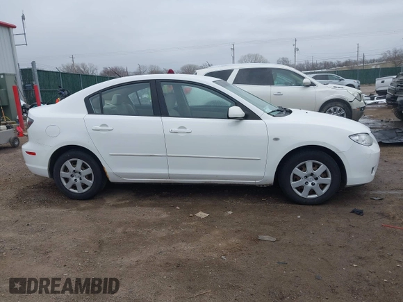 2008 Mazda 3 Sport with VIN JM1BK12F481792962, listed as a IAAI auction lot 41483591 with 279,125 mi miles and . Bid and sale history available at DreamBid. Image 13.