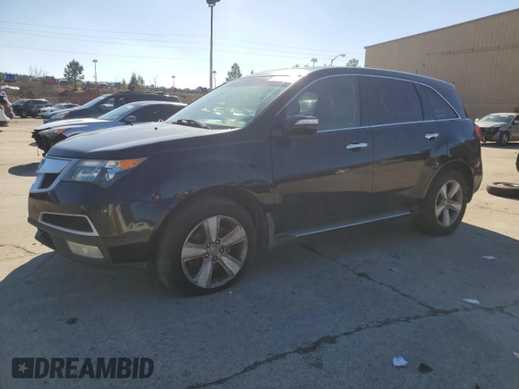 2011 Acura MDX with VIN 2HNYD2H27BH535148, listed as a Copart auction lot 43882055 with 181,636 mi miles and Salvage title. Bid and sale history available at DreamBid. Image 1.