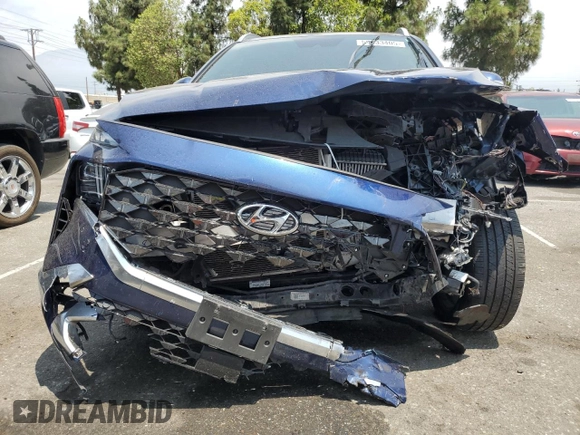 2023 Hyundai Santa Fe Calligraphy with VIN 5NMS5DALXPH508982, listed as a Copart auction lot 59233405 with 25,193 mi miles and Salvage title. Bid and sale history available at DreamBid. Image 5.