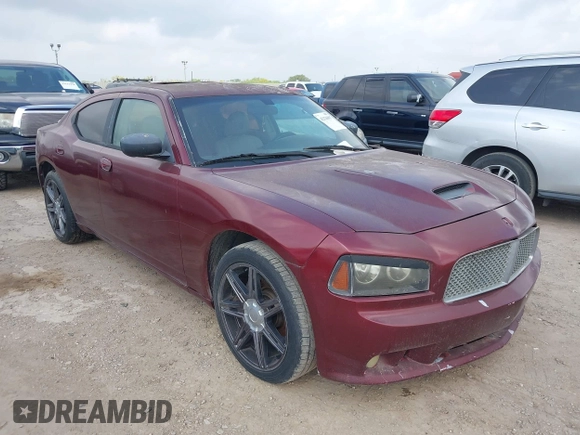 2006 Dodge Charger R/T with VIN 2B3KA53H36H260418, listed as a IAAI auction lot 42126007 with 242,331 mi miles and . Bid and sale history available at carsss.com. Image 1.