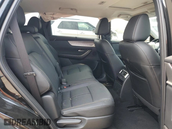 2025 Mazda CX-70 with VIN JM3KJDHD4S1115855, listed as a Copart auction lot 60230865 with 5,899 mi miles and Salvage title. Bid and sale history available at DreamBid. Image 10.