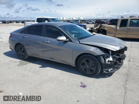 2022 Hyundai Elantra SEL with VIN KMHLM4AG9NU311619, listed as a Copart auction lot 50105495 with 39,170 mi miles and Non Repairable. Bid and sale history available at DreamBid. Image 4.