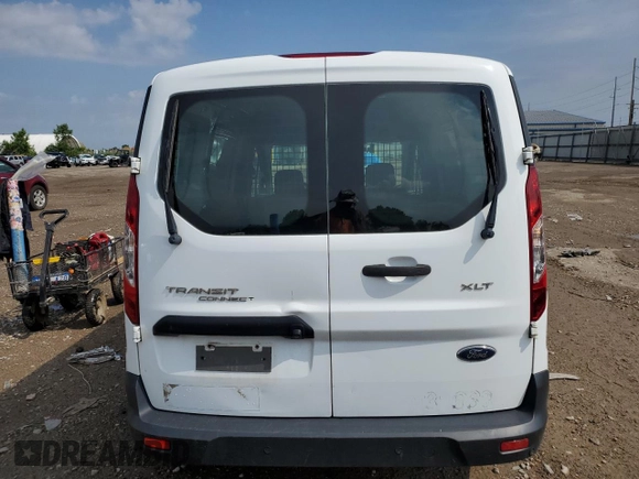 2020 Ford Transit Connect XLT with VIN NM0LS7F21L1478206, listed as a Copart auction lot 62572265 with 5,668 mi miles and Clean title. Bid and sale history available at DreamBid. Image 6.