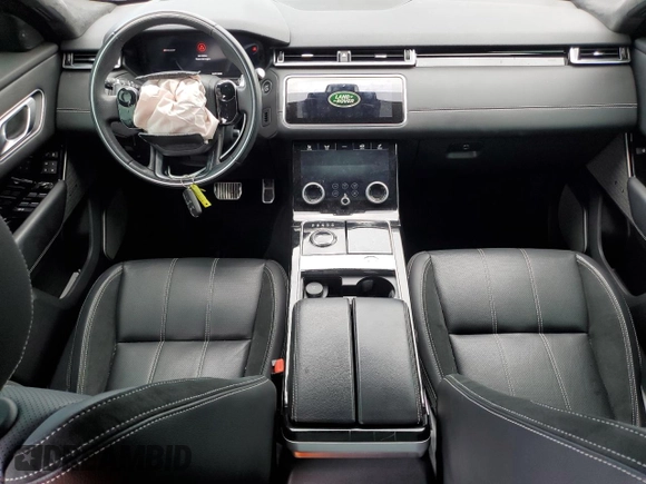 2020 Land Rover Range Rover Velar R-Dynamic S with VIN SALYK2EX1LA241815, listed as a Copart auction lot 53881215 with 53,285 mi miles and Salvage title. Bid and sale history available at DreamBid. Image 8.