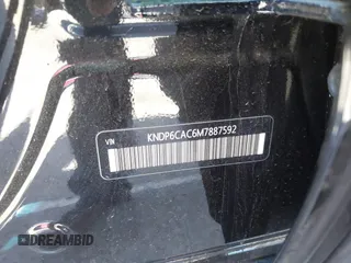 2021 Kia Sportage S with VIN KNDP6CAC6M7887592, listed as a IAAI auction lot 41852917 with 52,185 mi miles and . Bid and sale history available at DreamBid. Image 9.
